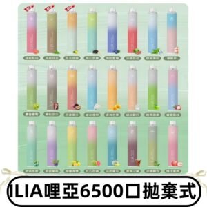 ILIA BAR 4 哩啞一次性拋棄式電子煙|6500口大容量