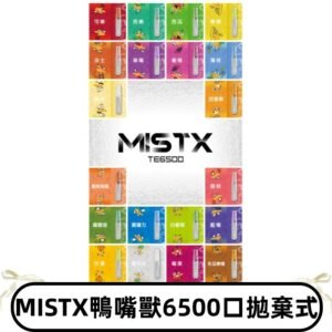 MIST X 鴨嘴獸6500口拋棄式電子煙#台灣現貨#